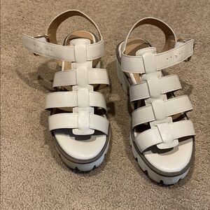 Stylish White Women's Sandals